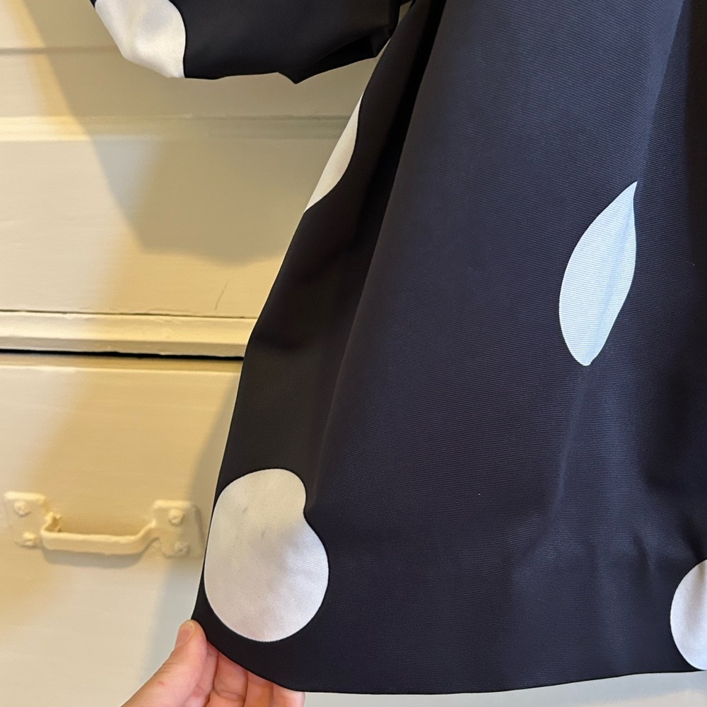 Kate Spade Polkadot Faille Mini Dress - Picture 6 of 6